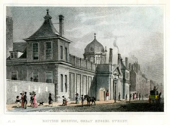 Museu Britânico, Great Russell Street, Londres, século XIX