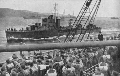Tropas britânicas chegam à Noruega, 1940, 1940