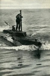 Submarino anão britânico X-Craft, Segunda Guerra Mundial, 1945