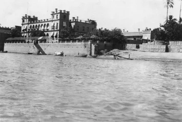 Sede geral britânica, Bagdá, Mesopotâmia, Primeira Guerra Mundial, 1918
