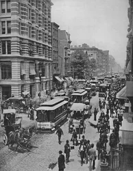 Broadway, Nova York, século XIX