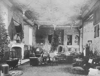 Castelo de Broughton, Banbury - O Senhor Salve e Sele, 1910