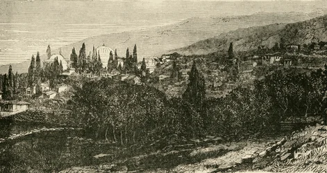 Broussa, a antiga capital da Turquia, 1890.