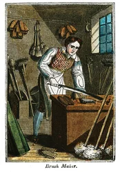 Criador de pincéis, 1823