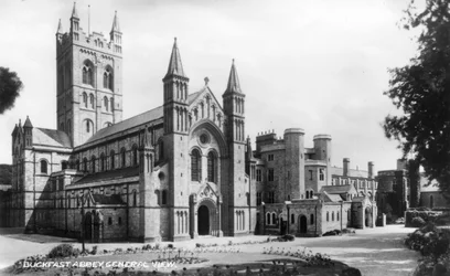 Abadia de Buckfast, Buckfastleigh, Devon, início do século XX