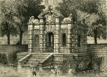 Buckingham Gate em 1830, 1881.