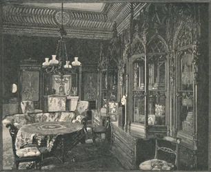 Palácio de Buckingham: The Prince Consorts Music-Room, 1886