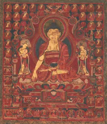 Buda Shakyamuni como Senhor dos Munis, meados do século XVII.