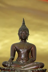 Buda. O templo Wat Chayamangkalaram. Penang Penang Malásia