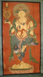 Atendente Budista, Possivelmente um Dakini , final do século XVIII.