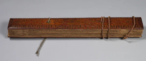 Manuscrito budista, c 1700.