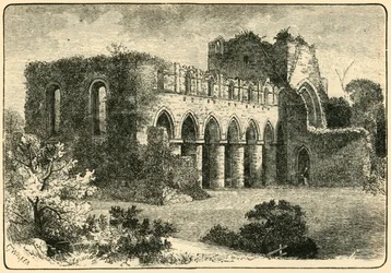 Abadia de Buildwas, 1898.