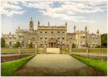 Bulwell Hall, Nottinghamshire, casa da família Cooper, c1880
