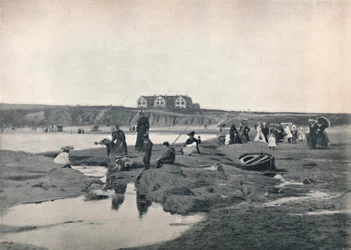 Bundoran - The East Strand, com o Great Northern Hotel, 1895