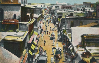 Burra Bazar, Calcutá, 1905.