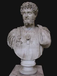 Busto de Septímio Severo, terceiro cen. DE ANÚNCIOS