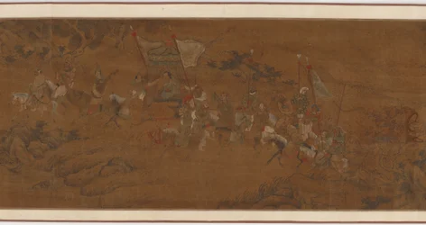 Cai Wenji Retornando à China, século XVI-XVII.