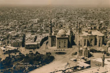 Cairo, do minarete da mesquita da Cidadela, 1936