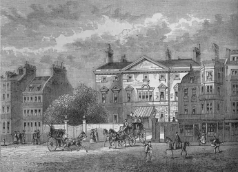 Cambridge House, Westminster, Londres, c1854 1878