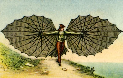 Máquina voadora Caprettis, 1877, 1932.
