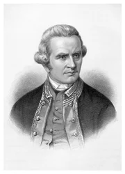 Capitão James Cook, explorador, navegador e cartógrafo inglês, 1886
