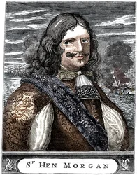 Capitão Morgan, bucaneiro do século XVII, c1880.