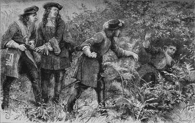 Captura de Monmouth, 6 de julho de 1685, c1880
