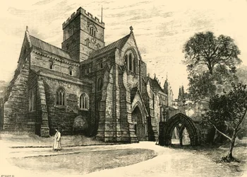 Catedral de Carlisle, 1898.