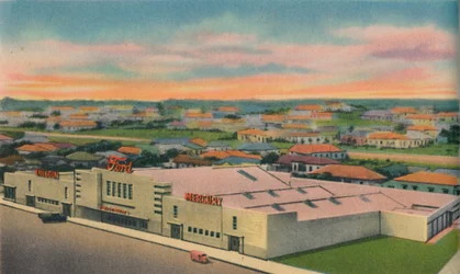 Carlos Dieppa Building, Ford, Mercúrio, Serviço Lincoln, Barranquilla, c1940s