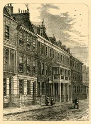 Carlyles House, Grande Cheyne Row, c1876.