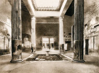 Casa de casamento de prata, Pompéia, Itália, c1900s