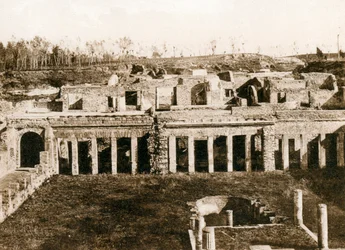 Casa di Diomede, Pompéia, Itália, c1900s