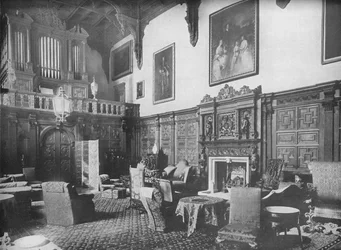 Castelo Ashby, Northamptonshire - o marquês de Northampton, KG, 1910