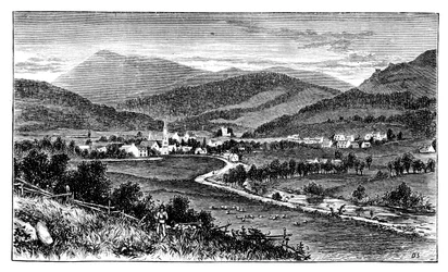 Castleton of Braemar, Escócia, c1888