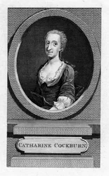 Catharine Trotter Cockburn 1679-1749, romancista, dramaturga e filósofa escocesa, século XIX