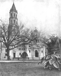 Catedral de Santo Agostinho, Flórida, EUA, c1900.