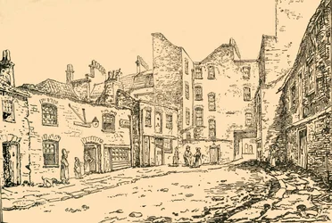 Rua Cato, Londres, c1890.