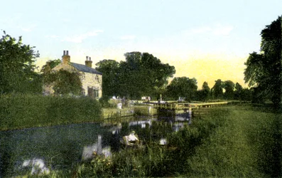 Caversham Lock, Berkshire, século 20