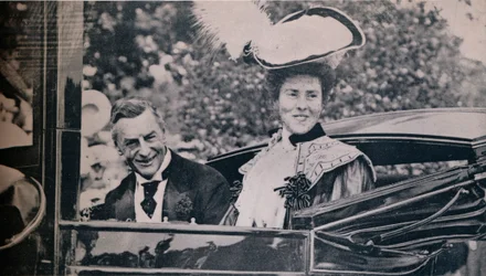 Comemorando seu septuagésimo aniversário, 1906