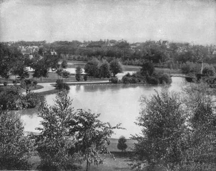 Central Park, Minneapolis, Minnesota, EUA, c1900.