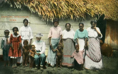 Armazém de carvão, Cuba, 1911.