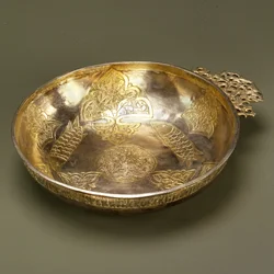 Taça de Charka para beber do czar Ivan IV, o Terrível De Khanate de Kazan, antes de 1552