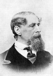Charles Dickens, autor em inglês, c1850-1870