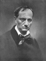 Charles Pierre Baudelaire 1821-1867, poeta simbolista francês e crítico de arte, 1864-1865