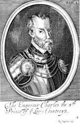Carlos V, rei da Espanha e Sacro Imperador Romano de 1519, século XVII