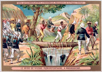 Charles le Myre de Vilers, general residente de Madagascar, século XIX
