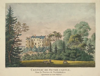 Castelo de Picton, 1735-43.