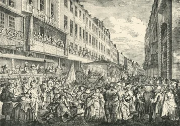 Cheapside em Lord Mayors Day, 1761, 1925.