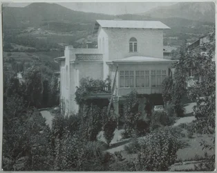 Casa Chekhovs em Yalta, década de 1890
