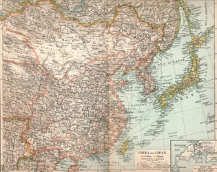China e Japão, c1903, 1904